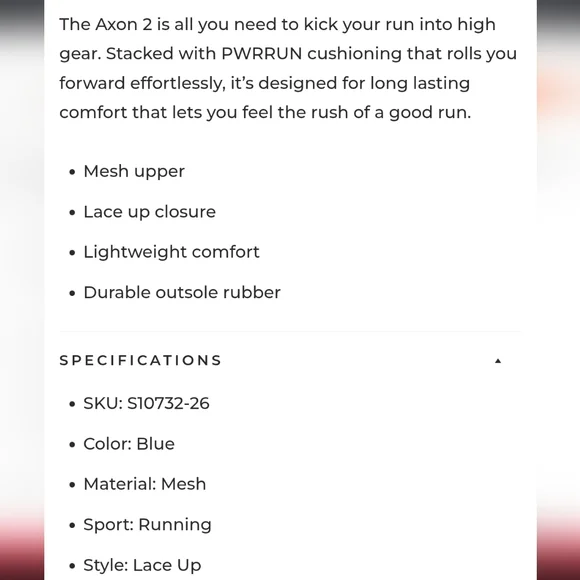 SAUCONY Axon 2 Running Shoes, Cool Mint Color, New In Box, Size 9 - Picture 2 of 6